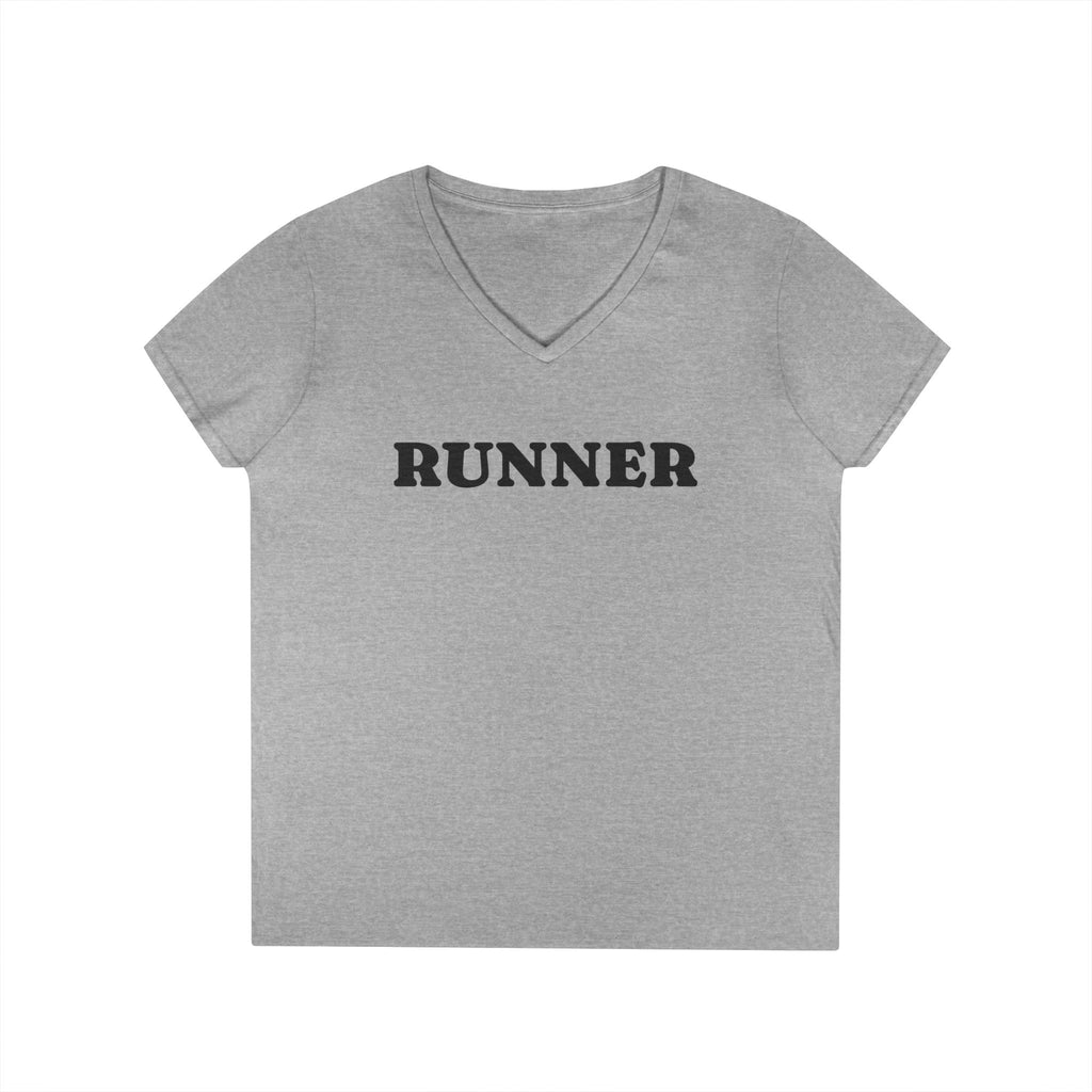 Runner V - Neck T-Shirt — Women's Casual Running Tee - Best Run Yet Apparel and Gifts