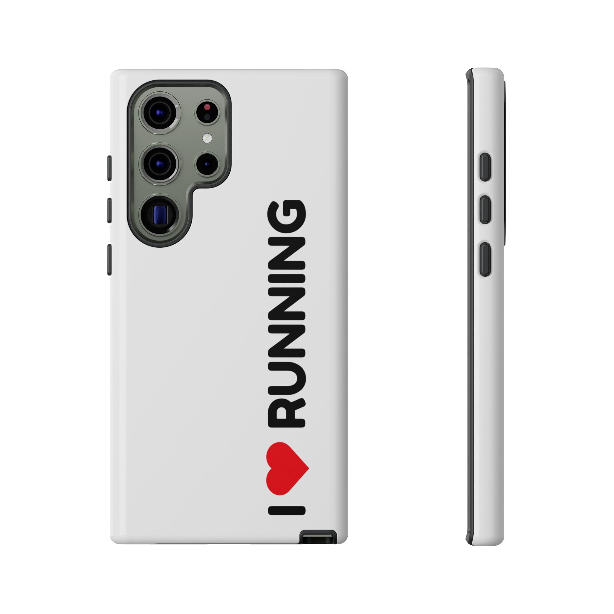 Phone Case — I Love Running Protective Slim Case for Runners