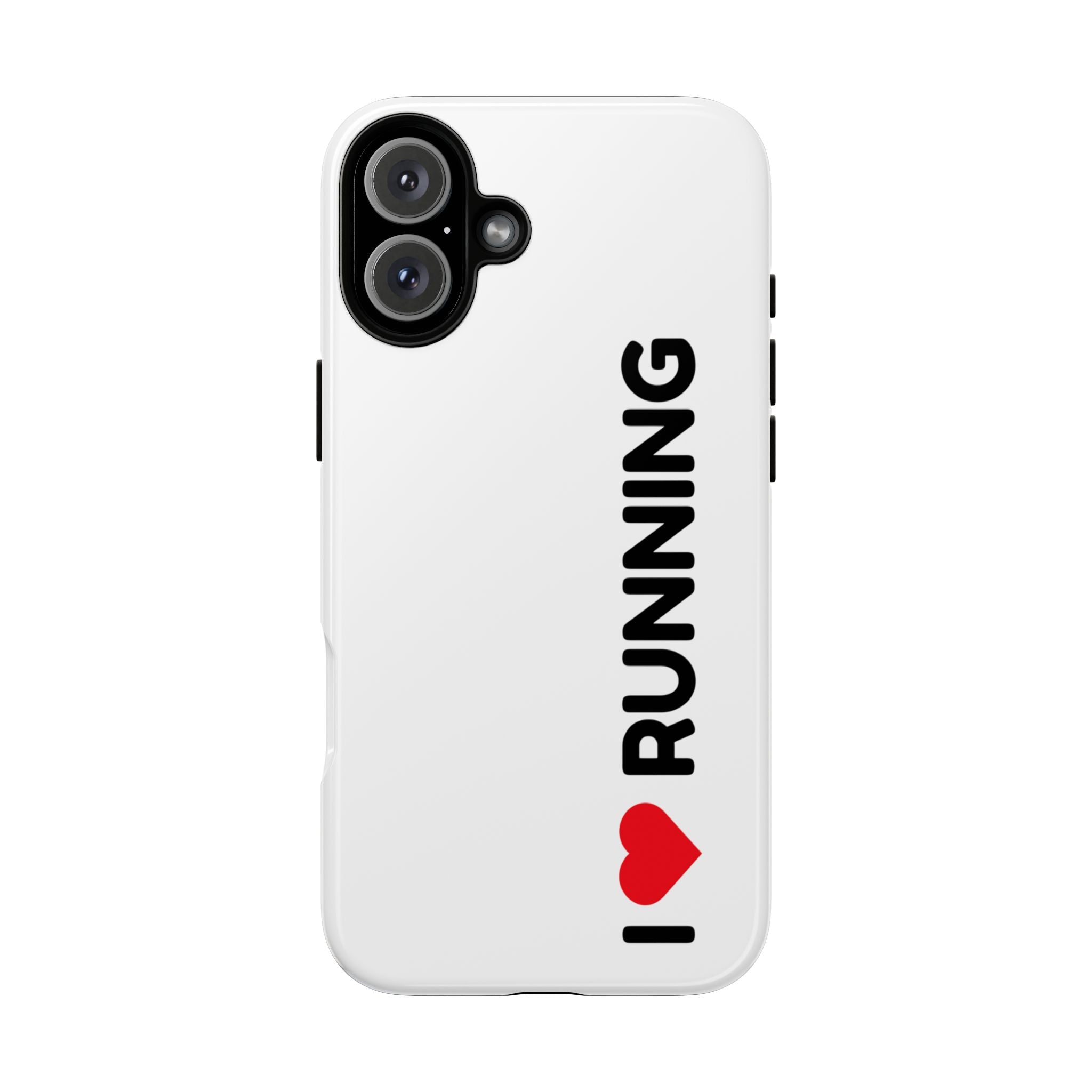 Phone Case — I Love Running Protective Slim Case for Runners