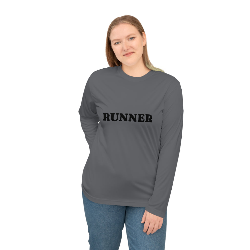 Runner Performance Long Sleeve Shirt — Minimal Athletic Tee for Runners - Best Run Yet Apparel and Gifts