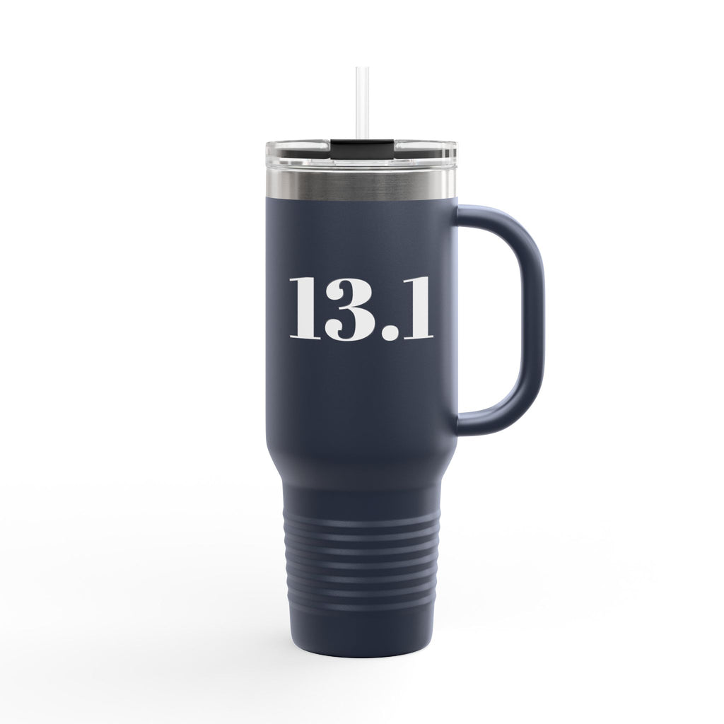 13.1 Half Marathon Insulated Travel Mug - 40 oz - Best Run Yet Apparel and Gifts