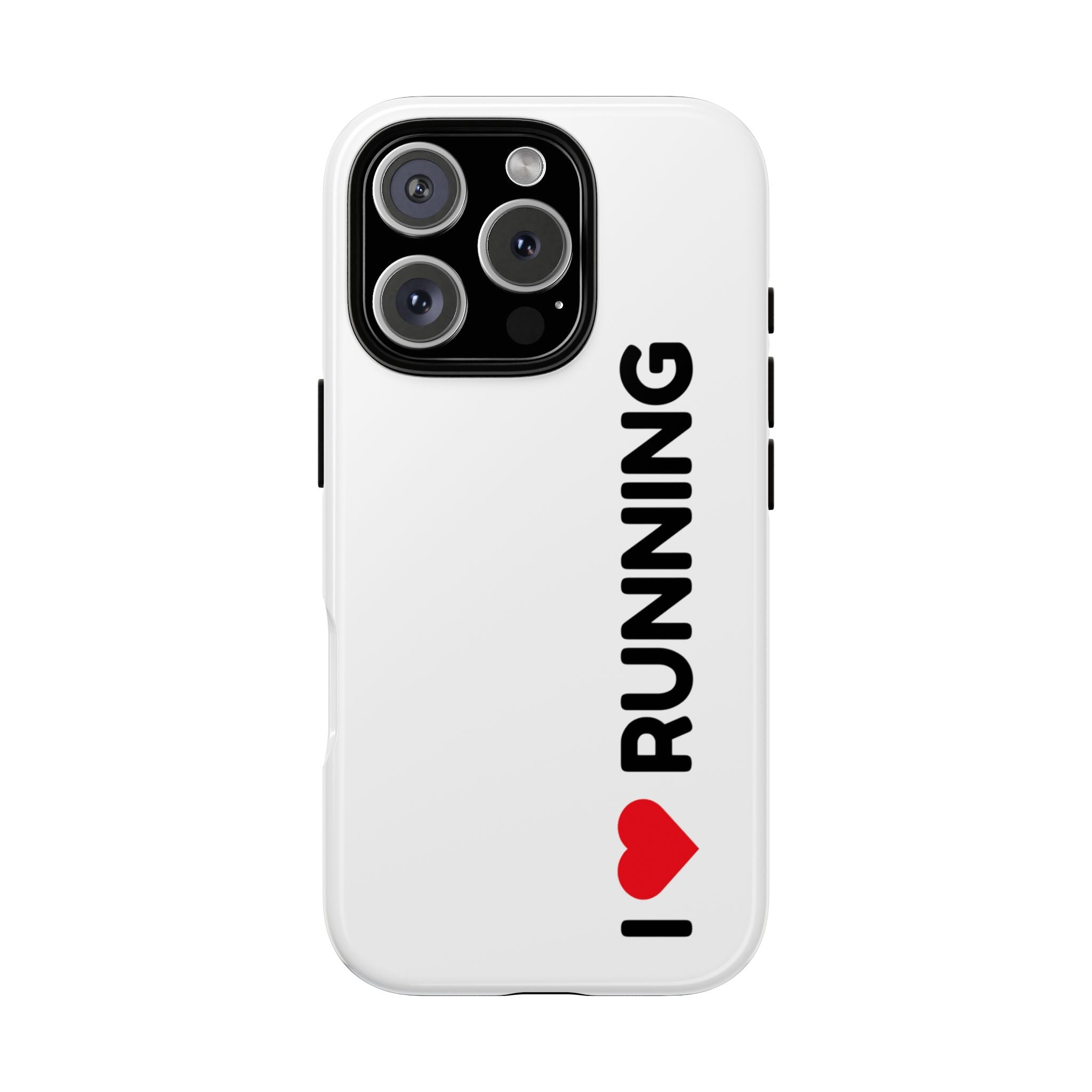 Phone Case — I Love Running Protective Slim Case for Runners