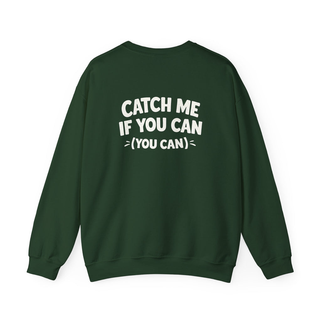 Slow Running Turtle Crewneck Sweatshirt — "Slow Running Is Still Running" Funny Running Shirt