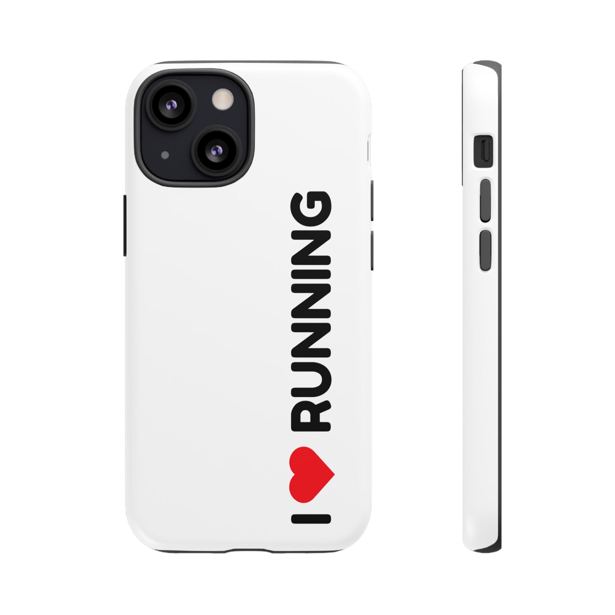 Phone Case — I Love Running Protective Slim Case for Runners
