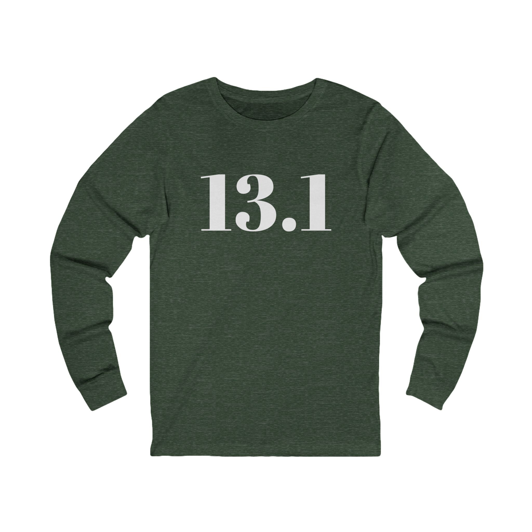 13.1 Half Marathon Long Sleeve Tee – Runner Training Shirt