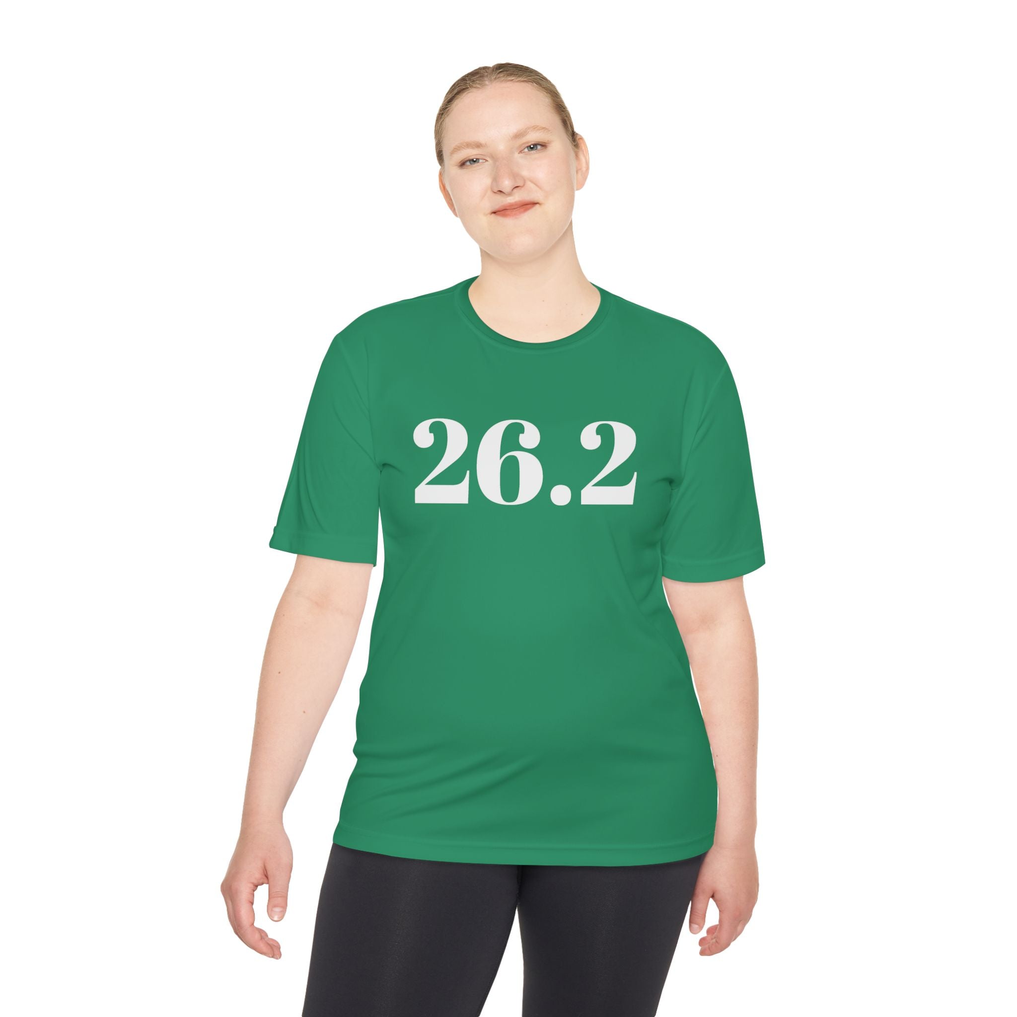 Marathon 26.2 Moisture - Wicking Tee - Best Run Yet Apparel and Gifts