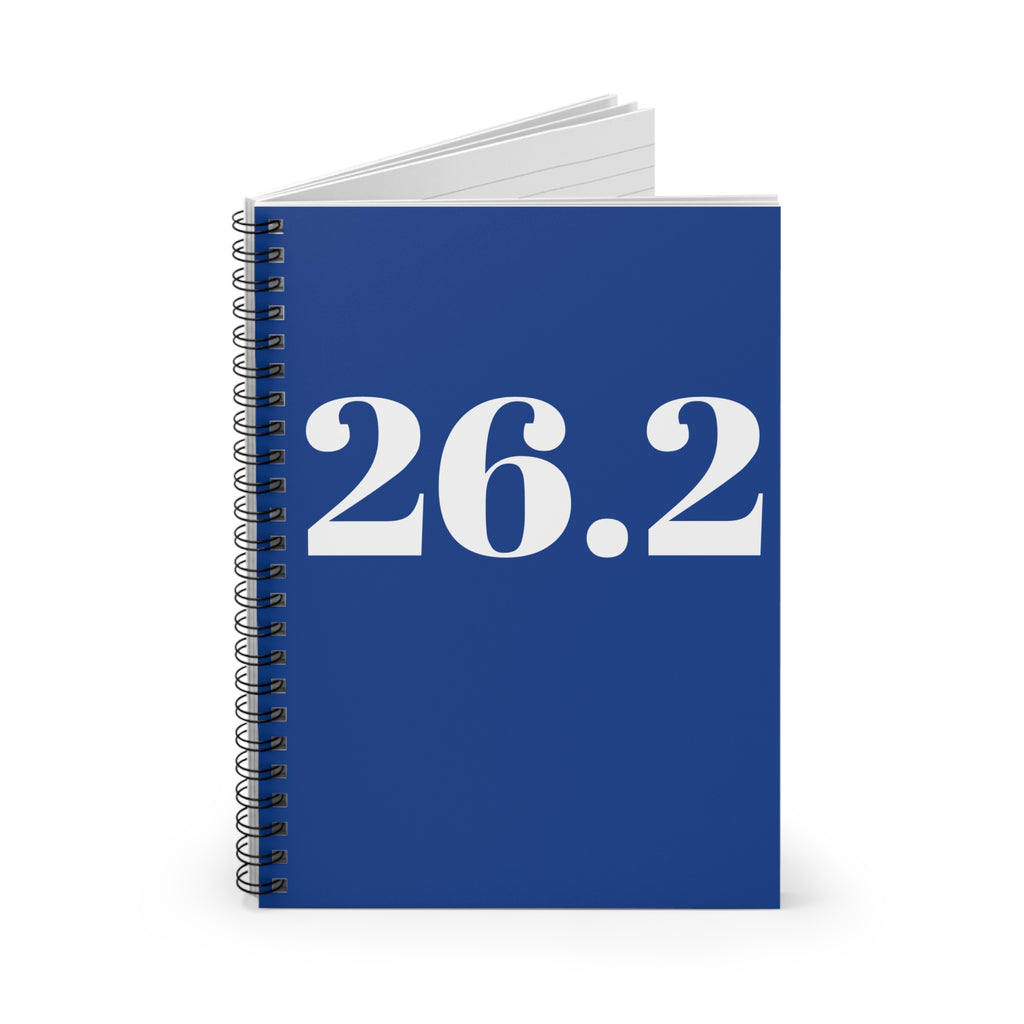 26.2 Marathon Notebook — Ruled Spiral Journal for Runners - Best Run Yet Apparel and Gifts