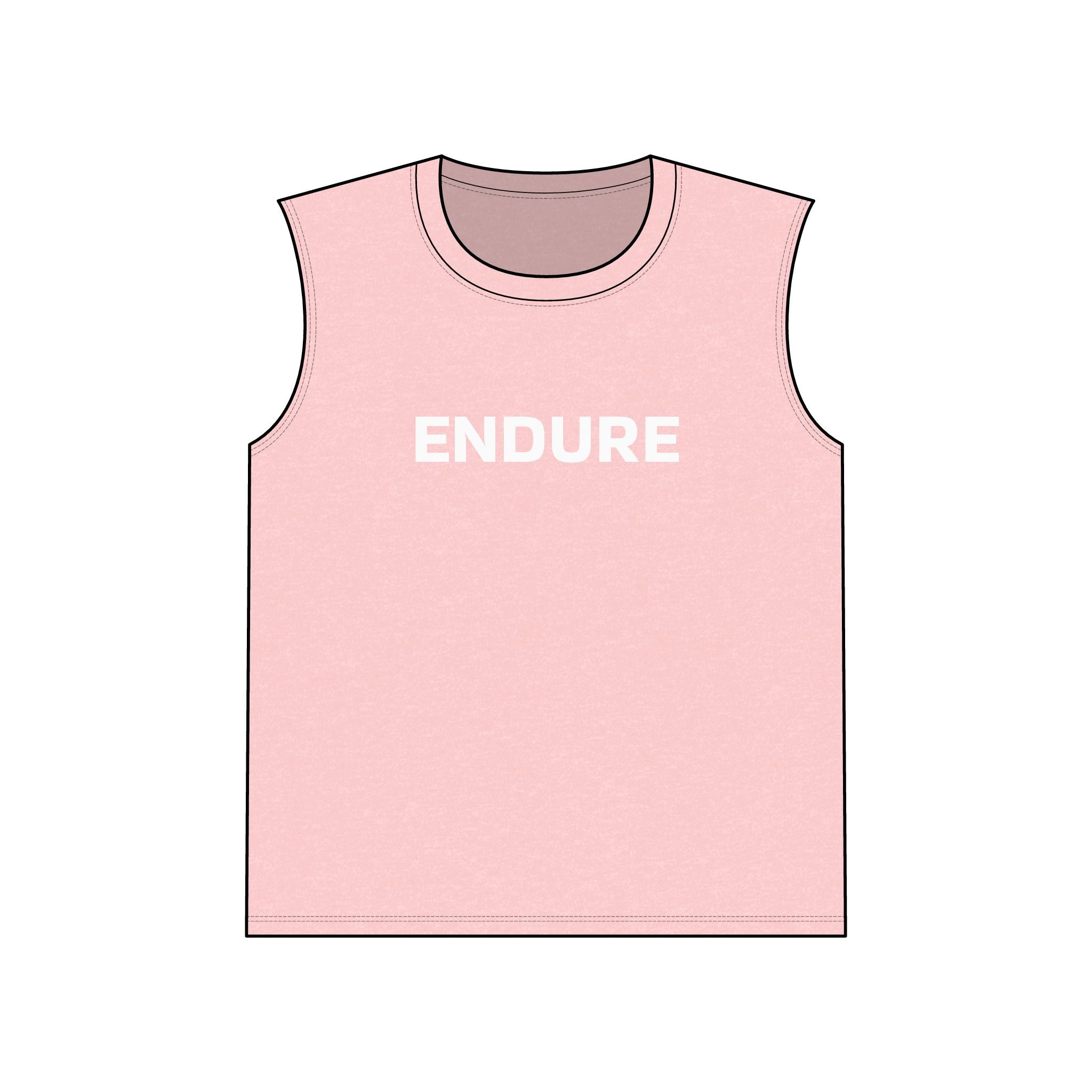 Endure Muscle Tank — Motivational Workout Tank Top