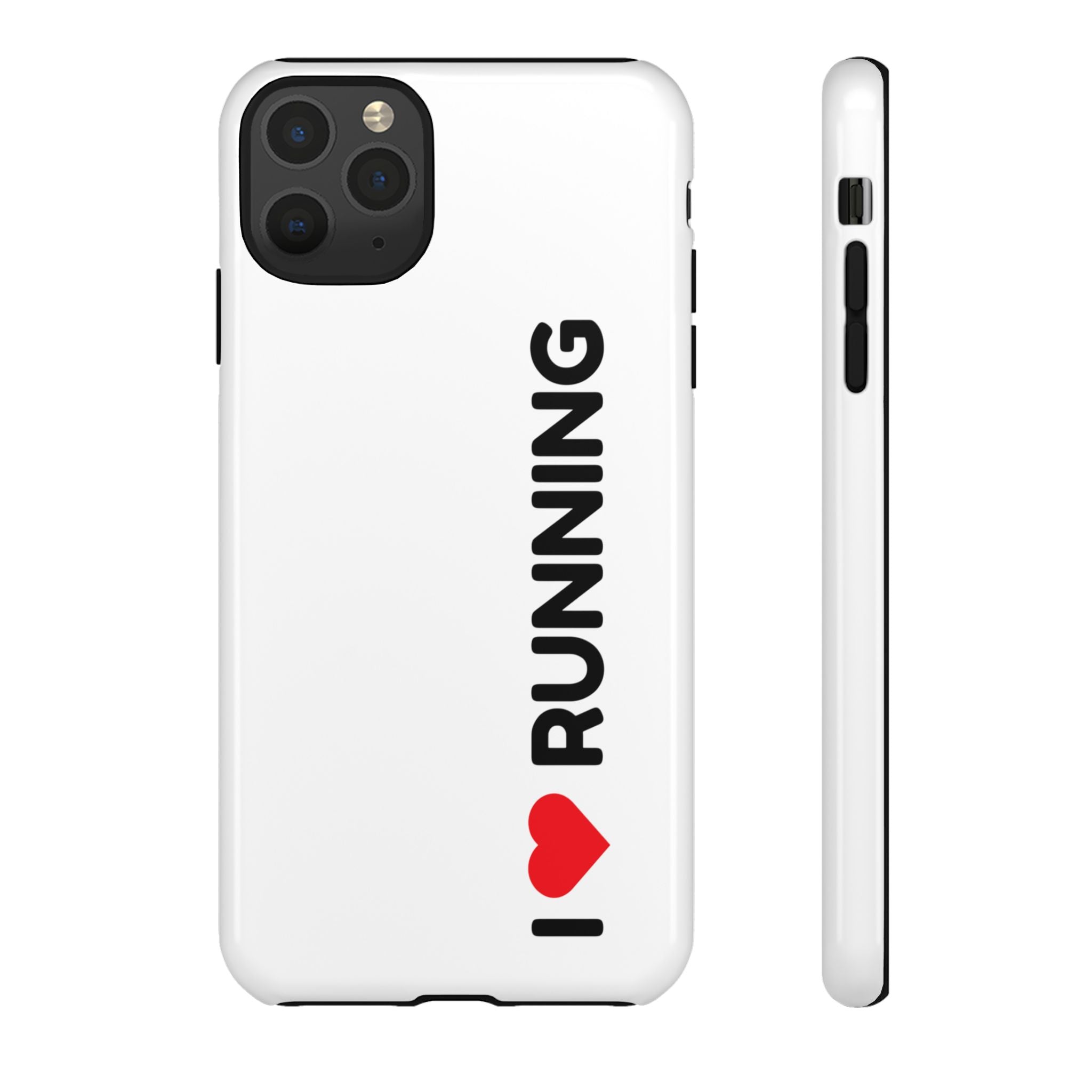 Phone Case — I Love Running Protective Slim Case for Runners