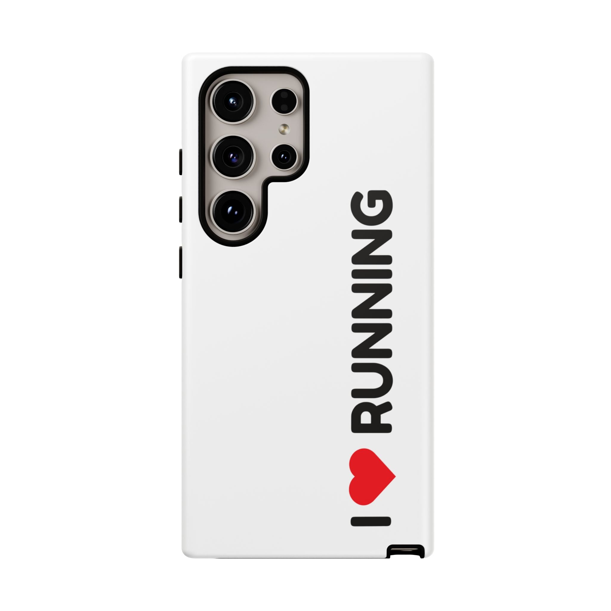 Phone Case — I Love Running Protective Slim Case for Runners