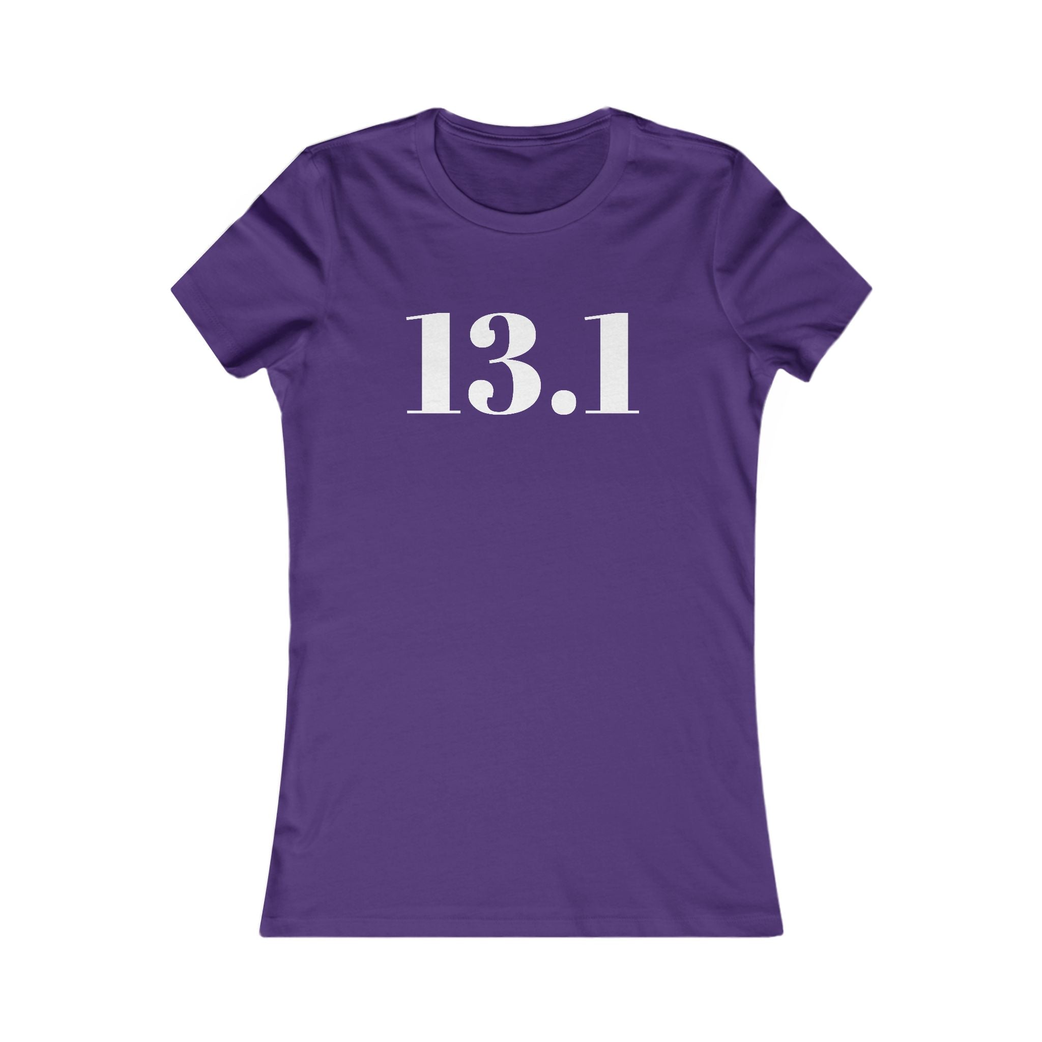 Women's 13.1 Running Tee — Half Marathon Race Shirt - Best Run Yet Apparel and Gifts
