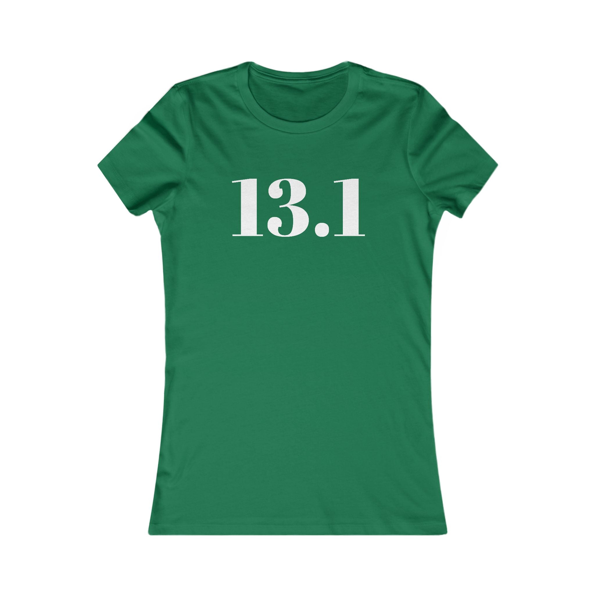 Women's 13.1 Running Tee — Half Marathon Race Shirt - Best Run Yet Apparel and Gifts