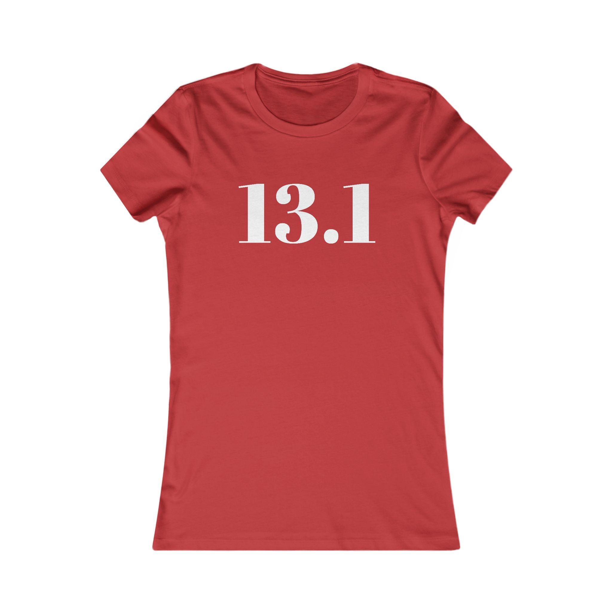 Women's 13.1 Running Tee — Half Marathon Race Shirt - Best Run Yet Apparel and Gifts