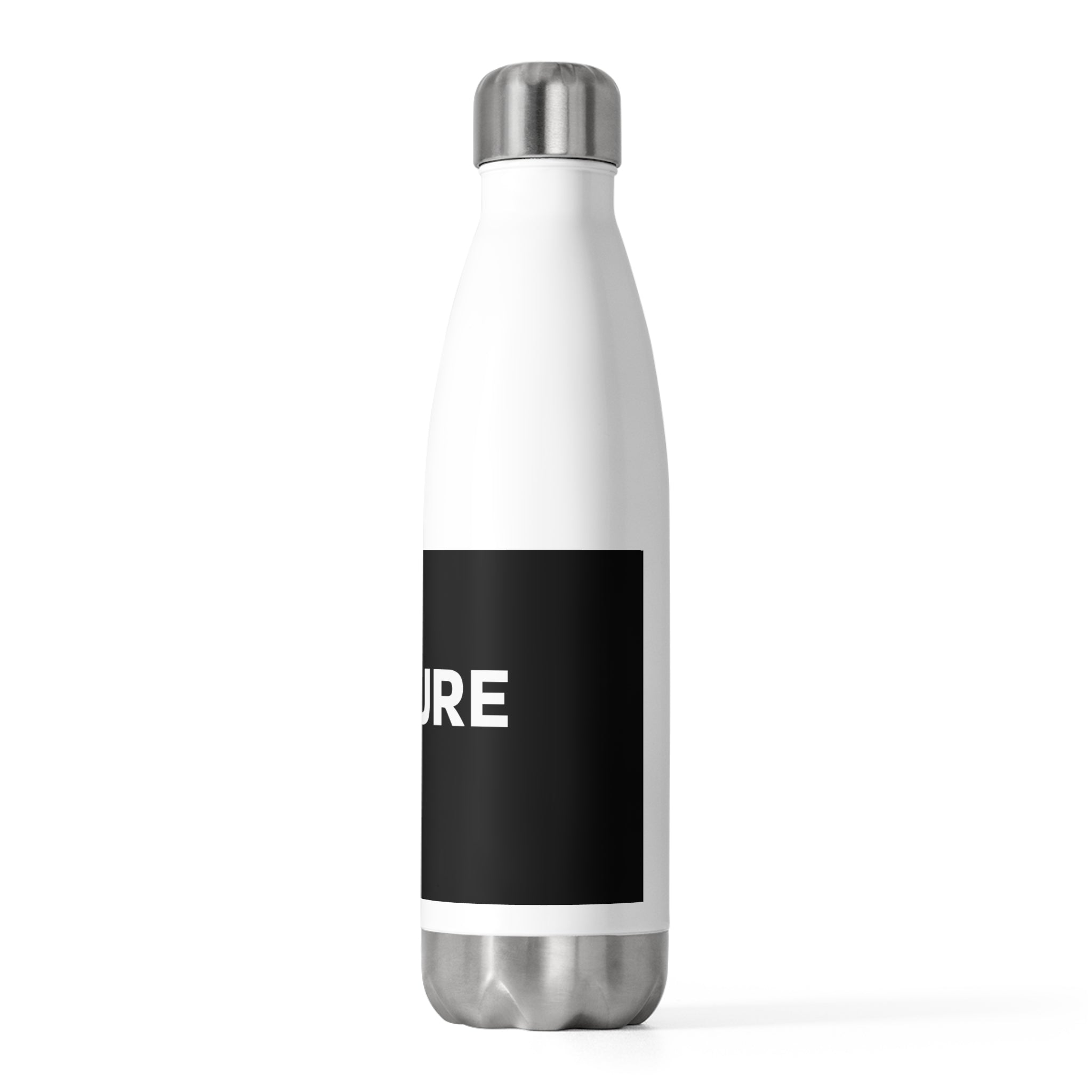 Insulated Bottle - 'Endure' Motivational Stainless Steel Water Bottle (20oz)