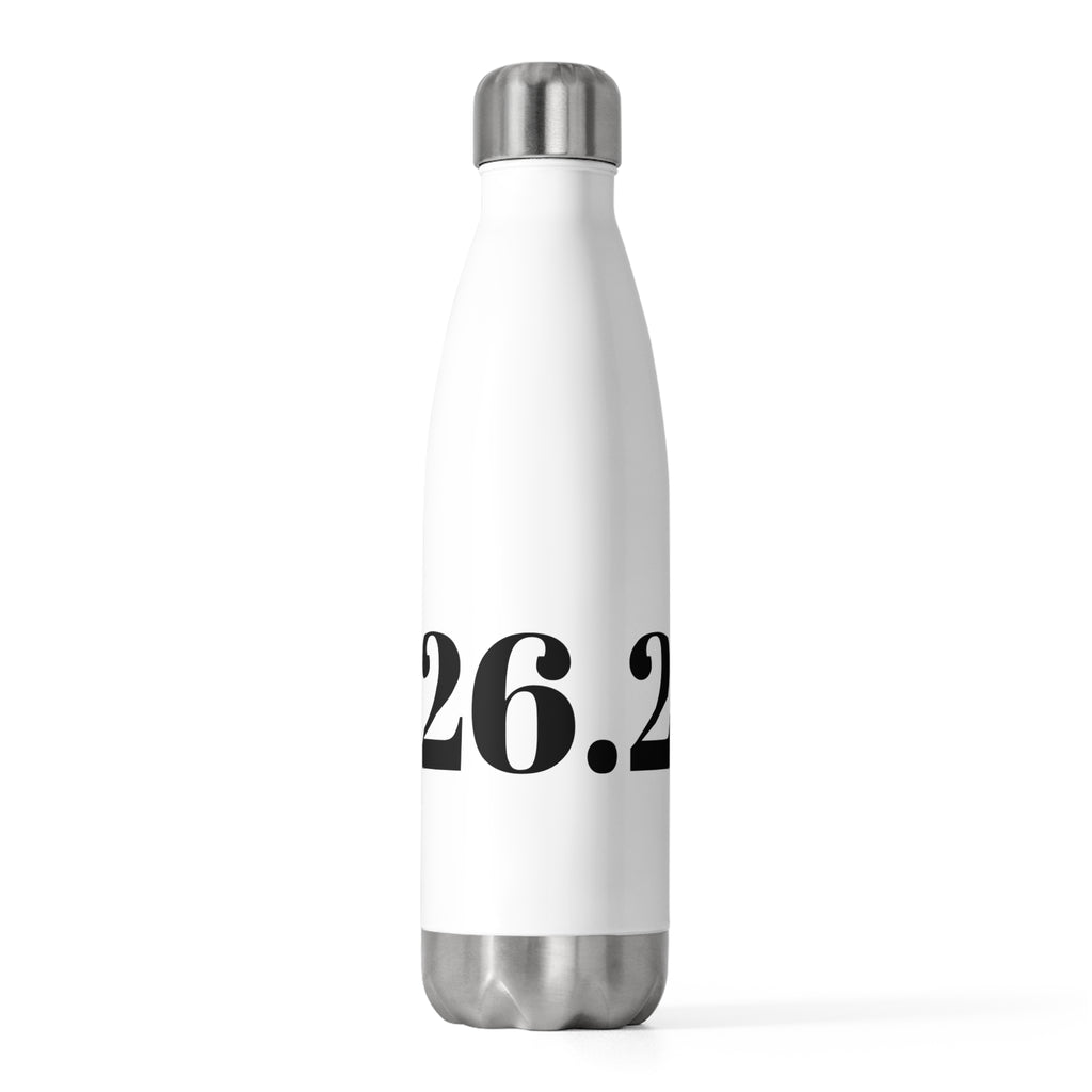 Marathon 26.2 Stainless Insulated Bottle – 20oz Runner Water Thermos - Best Run Yet Apparel and Gifts