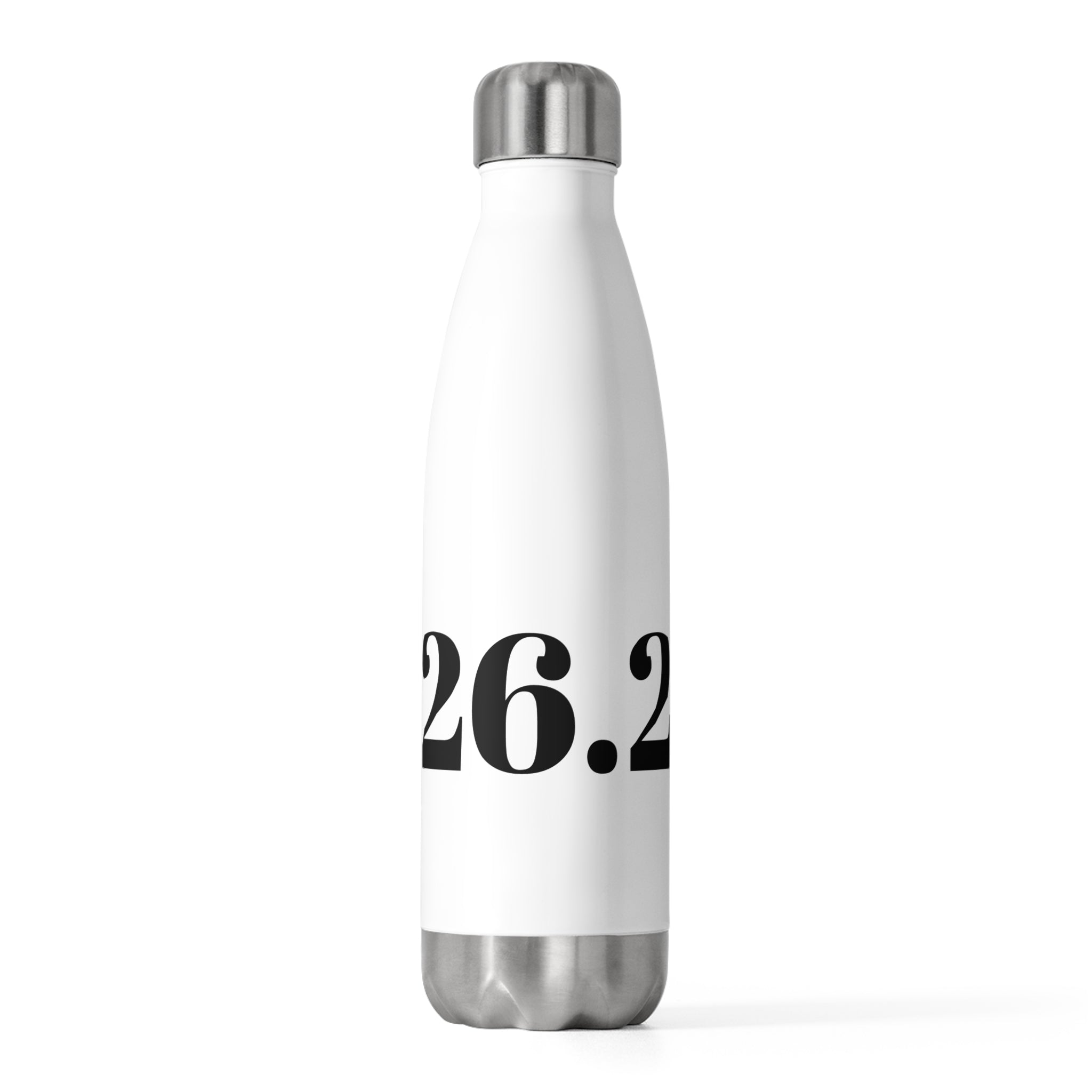 Marathon 26.2 Stainless Insulated Bottle – 20oz Runner Water Thermos - Best Run Yet Apparel and Gifts