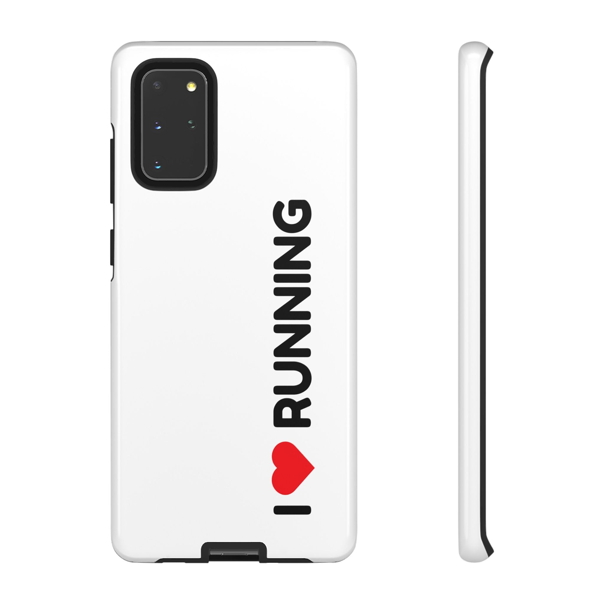 Phone Case — I Love Running Protective Slim Case for Runners