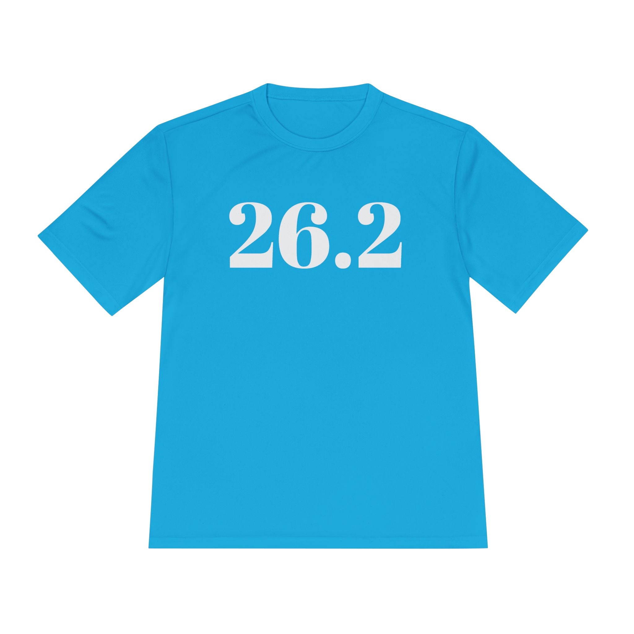 Marathon 26.2 Moisture - Wicking Tee - Best Run Yet Apparel and Gifts