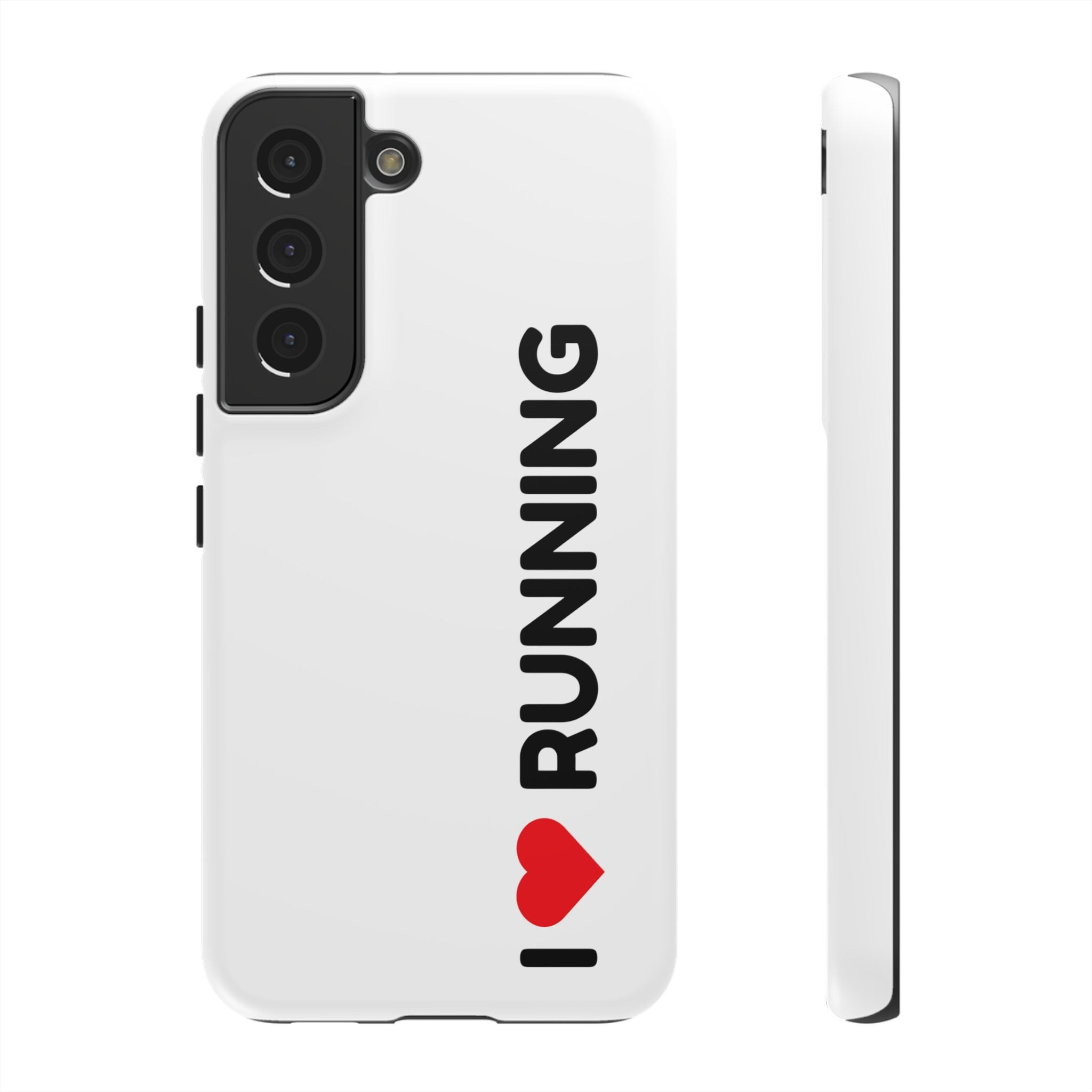 Phone Case — I Love Running Protective Slim Case for Runners