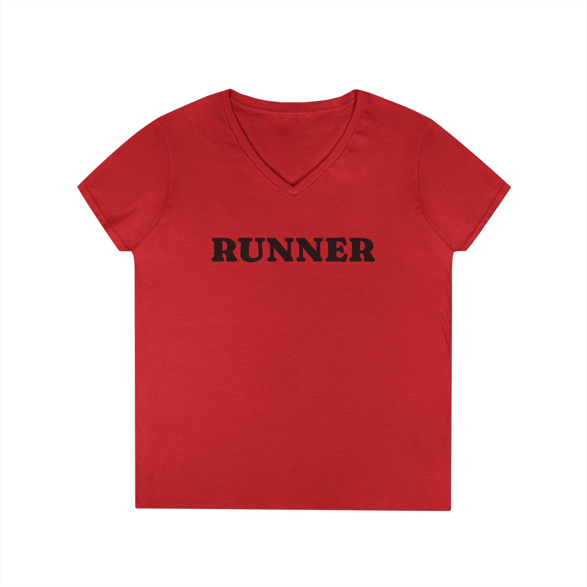 Runner V - Neck T-Shirt — Women's Casual Running Tee - Best Run Yet Apparel and Gifts