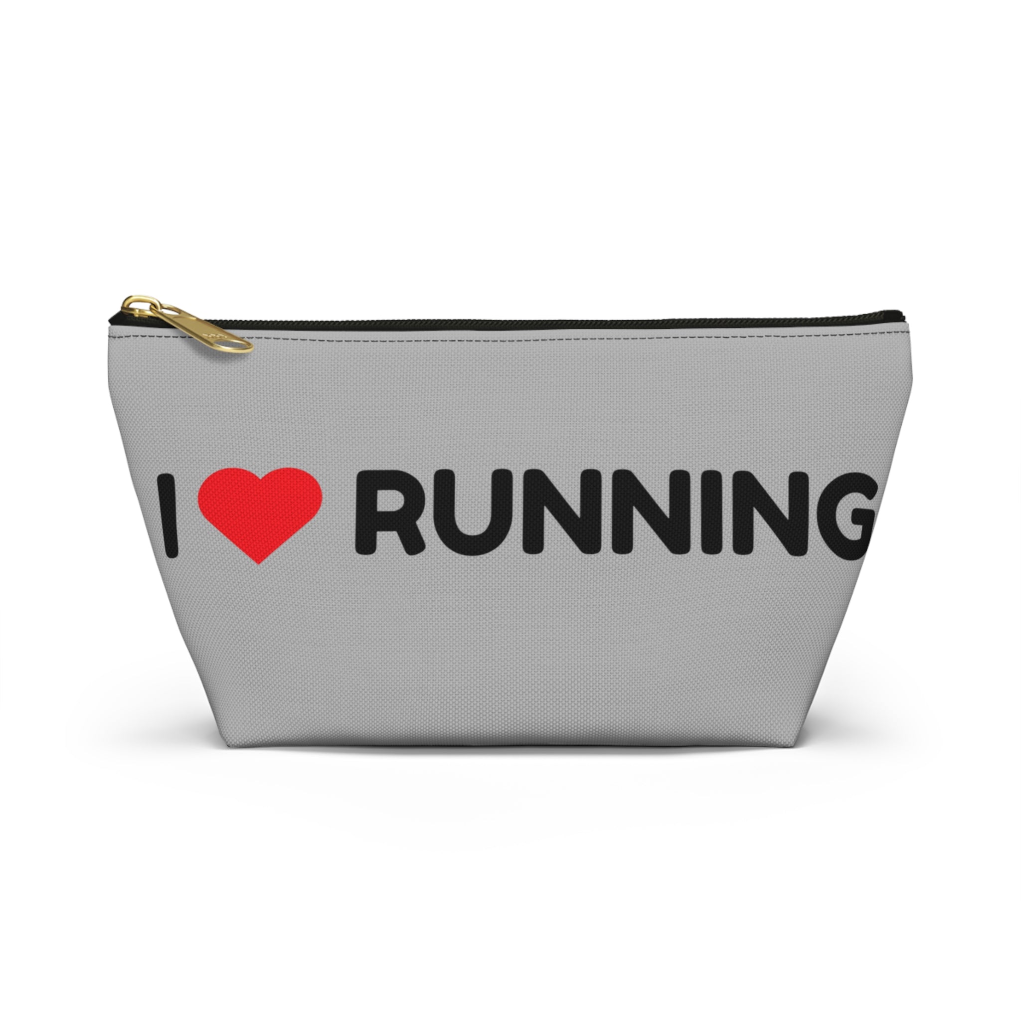 I  Running Accessory Pouch — T‑Bottom Zipper Bag for Runners