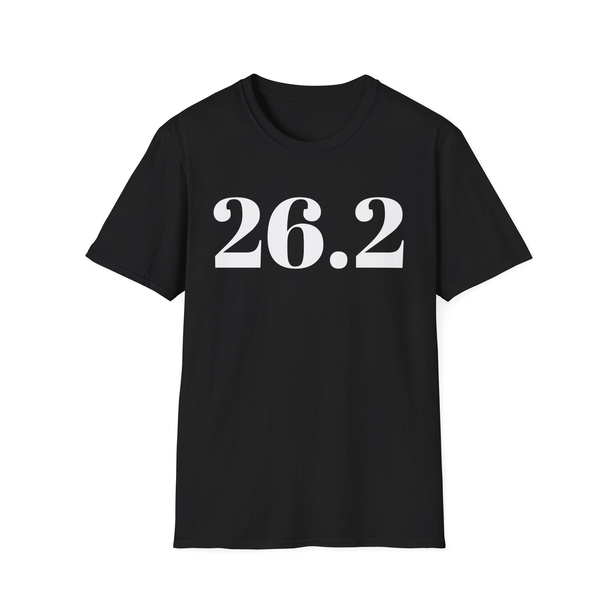 26.2 Marathon Soft Style T-Shirt — Bold Race Distance Tee for Runners