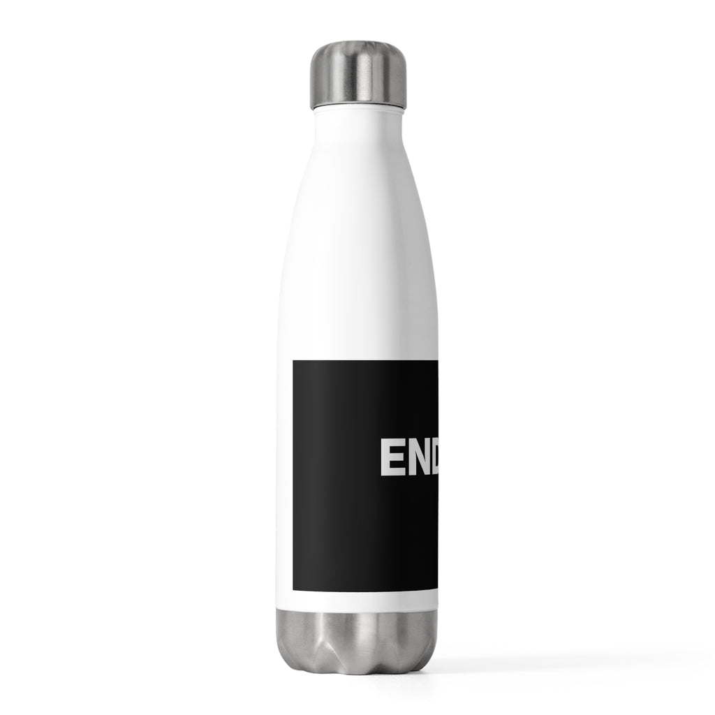 Insulated Bottle - 'Endure' Motivational Stainless Steel Water Bottle (20oz)