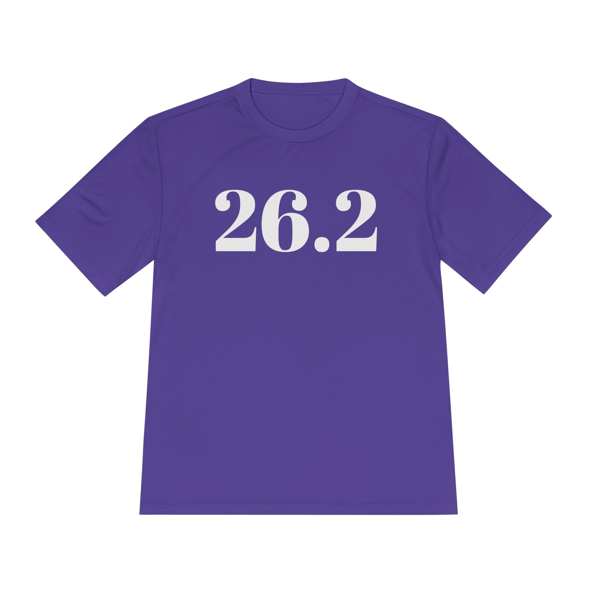 Marathon 26.2 Moisture - Wicking Tee - Best Run Yet Apparel and Gifts