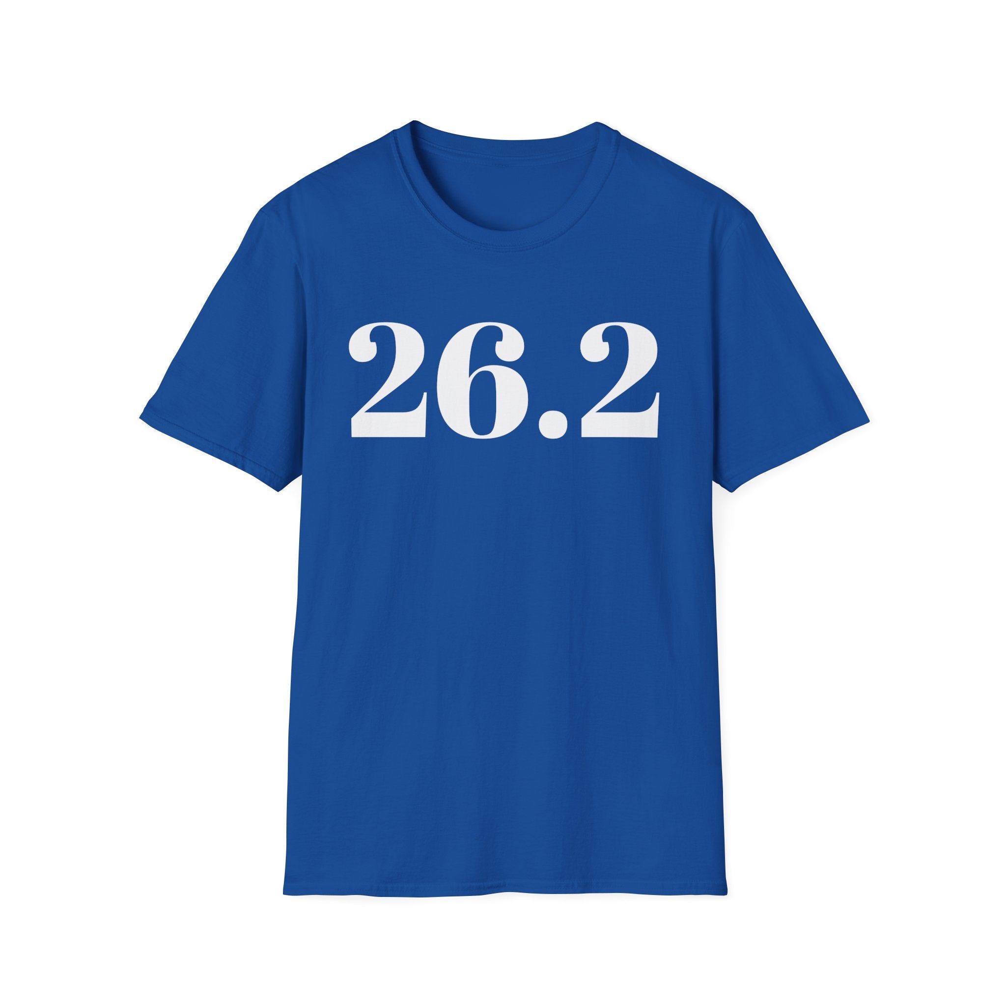 26.2 Marathon Soft Style T-Shirt — Bold Race Distance Tee for Runners
