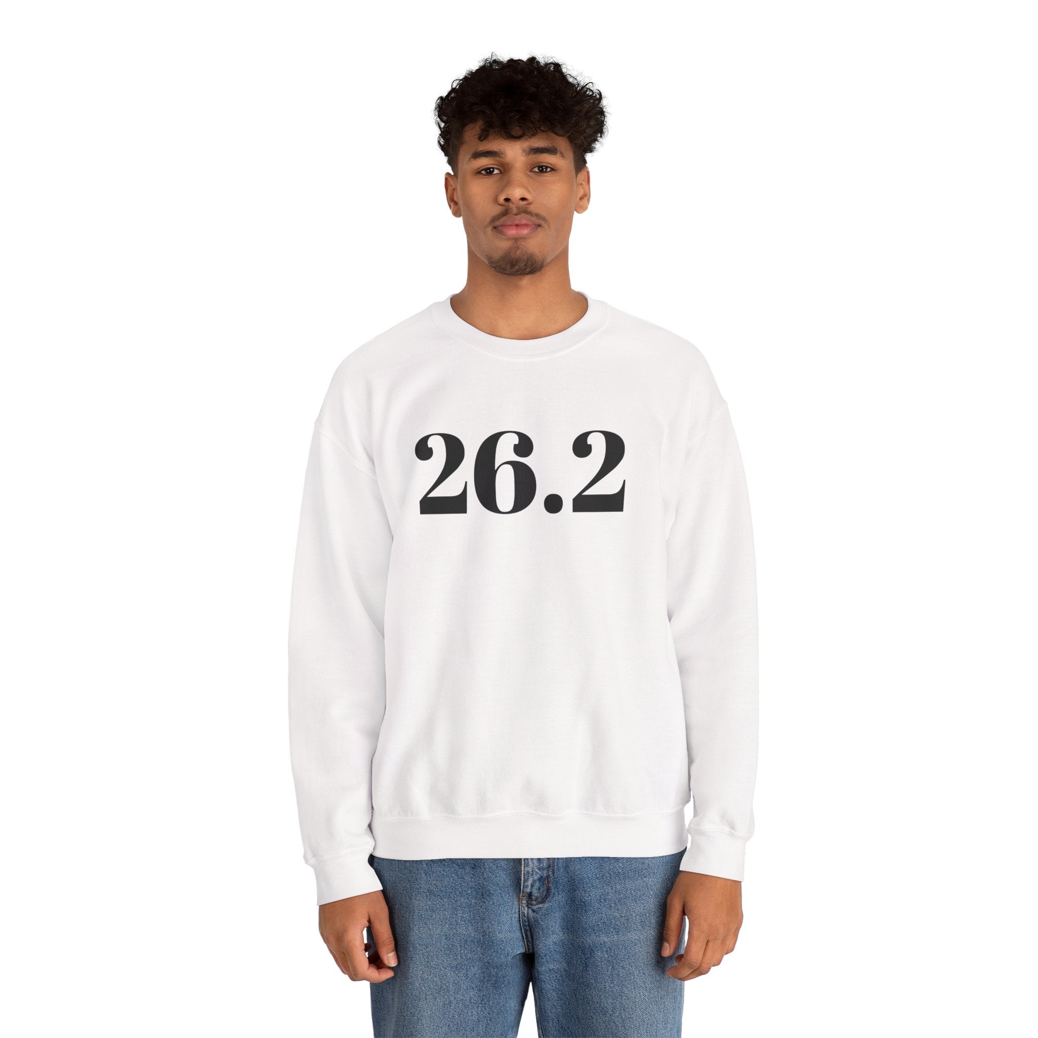 Marathon 26.2 Sweatshirt — Runner Crewneck - Best Run Yet Apparel and Gifts