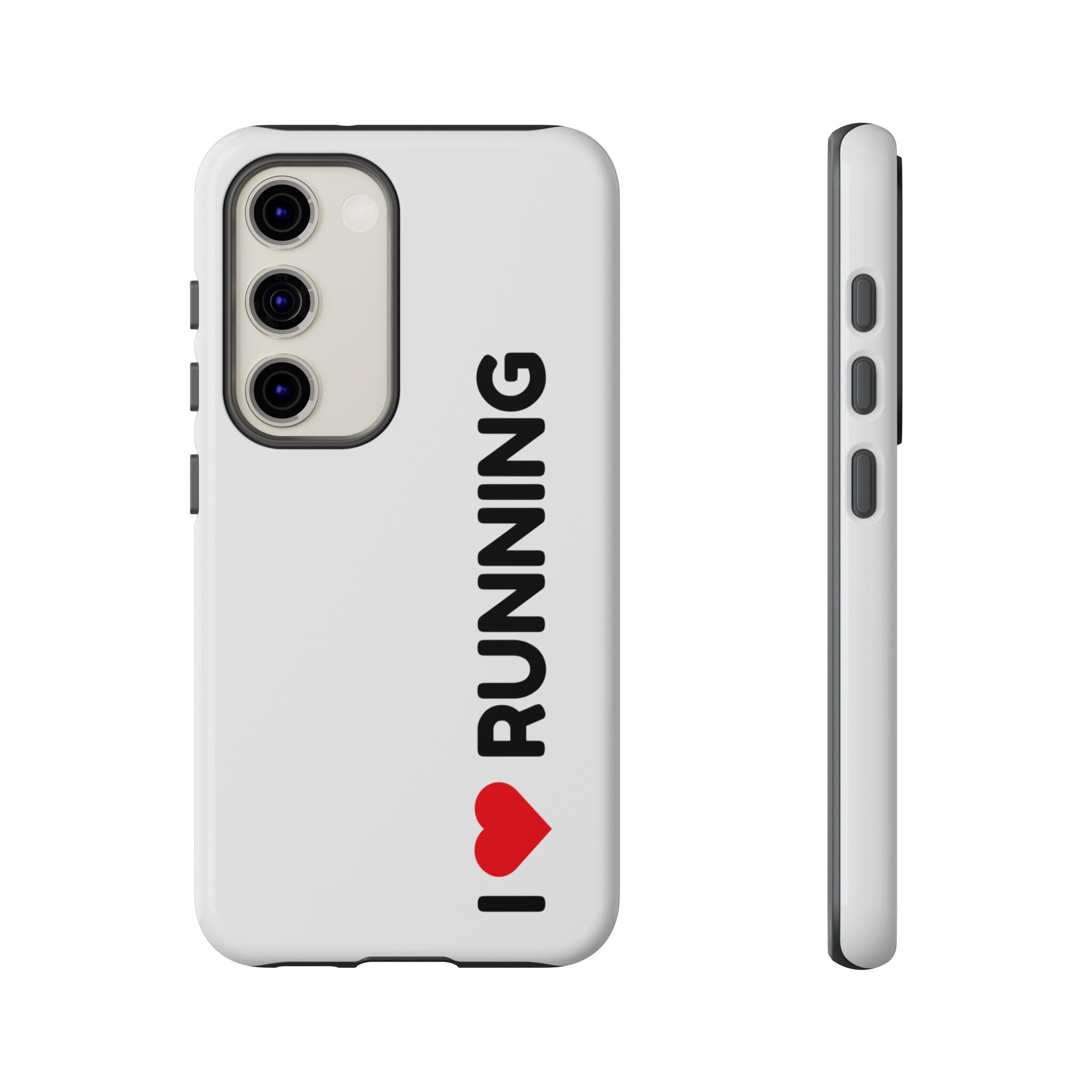 Phone Case — I Love Running Protective Slim Case for Runners