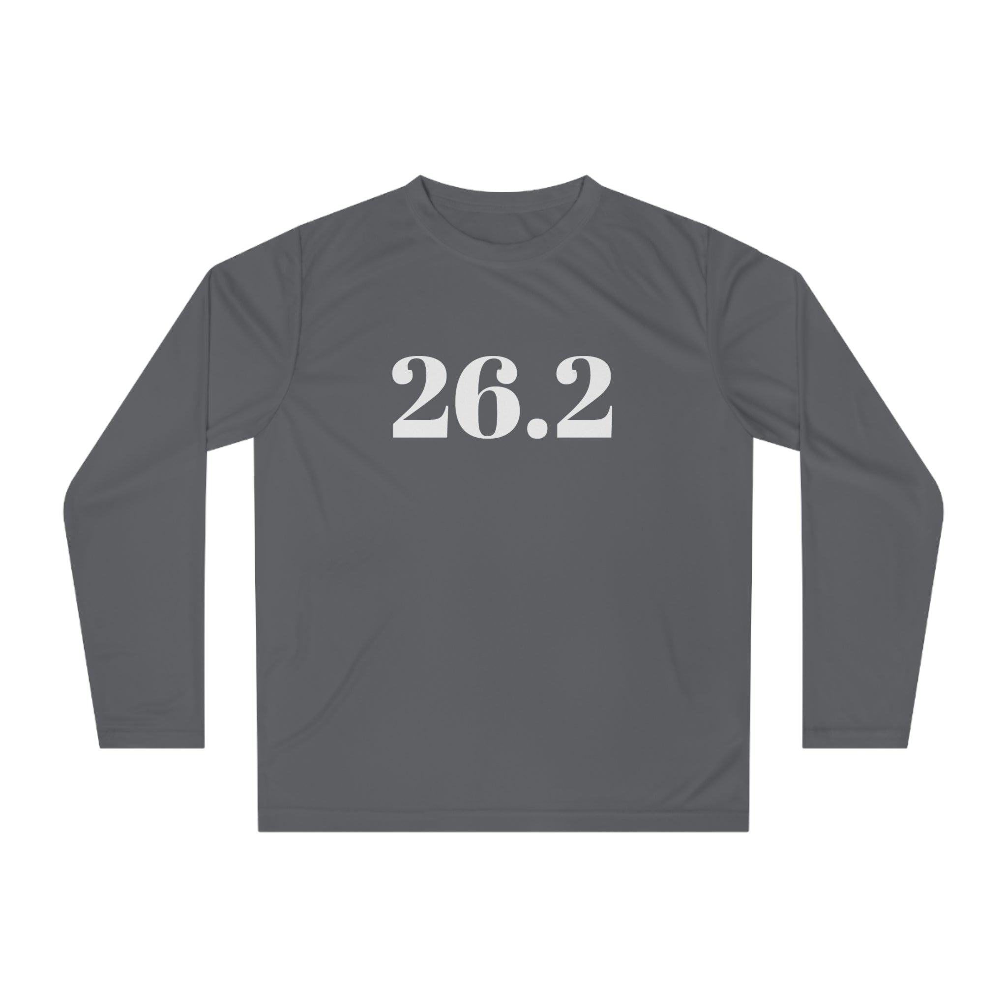 26.2 Marathon Long Sleeve Performance Shirt - Best Run Yet Apparel and Gifts