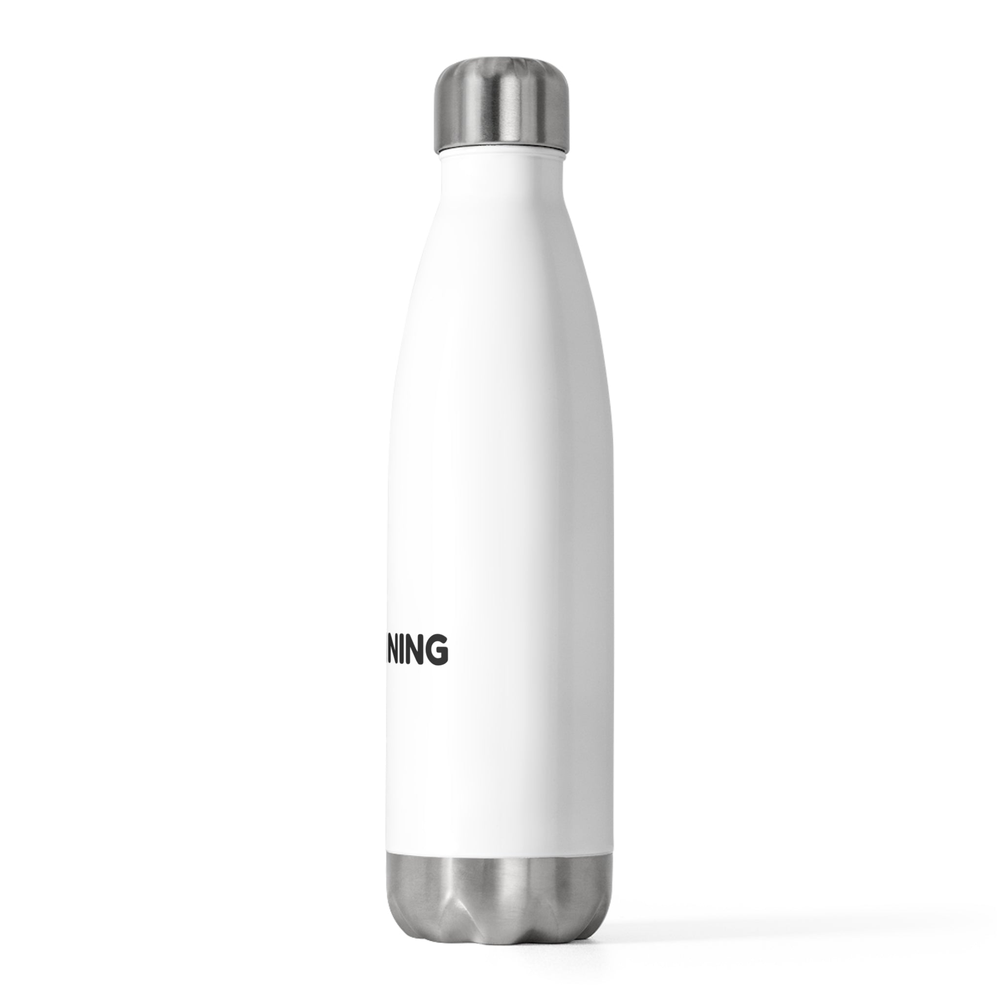 I Love Running 20oz Insulated Water Bottle — Double-Wall Stainless Steel Sports Bottle for Runners & Fitness