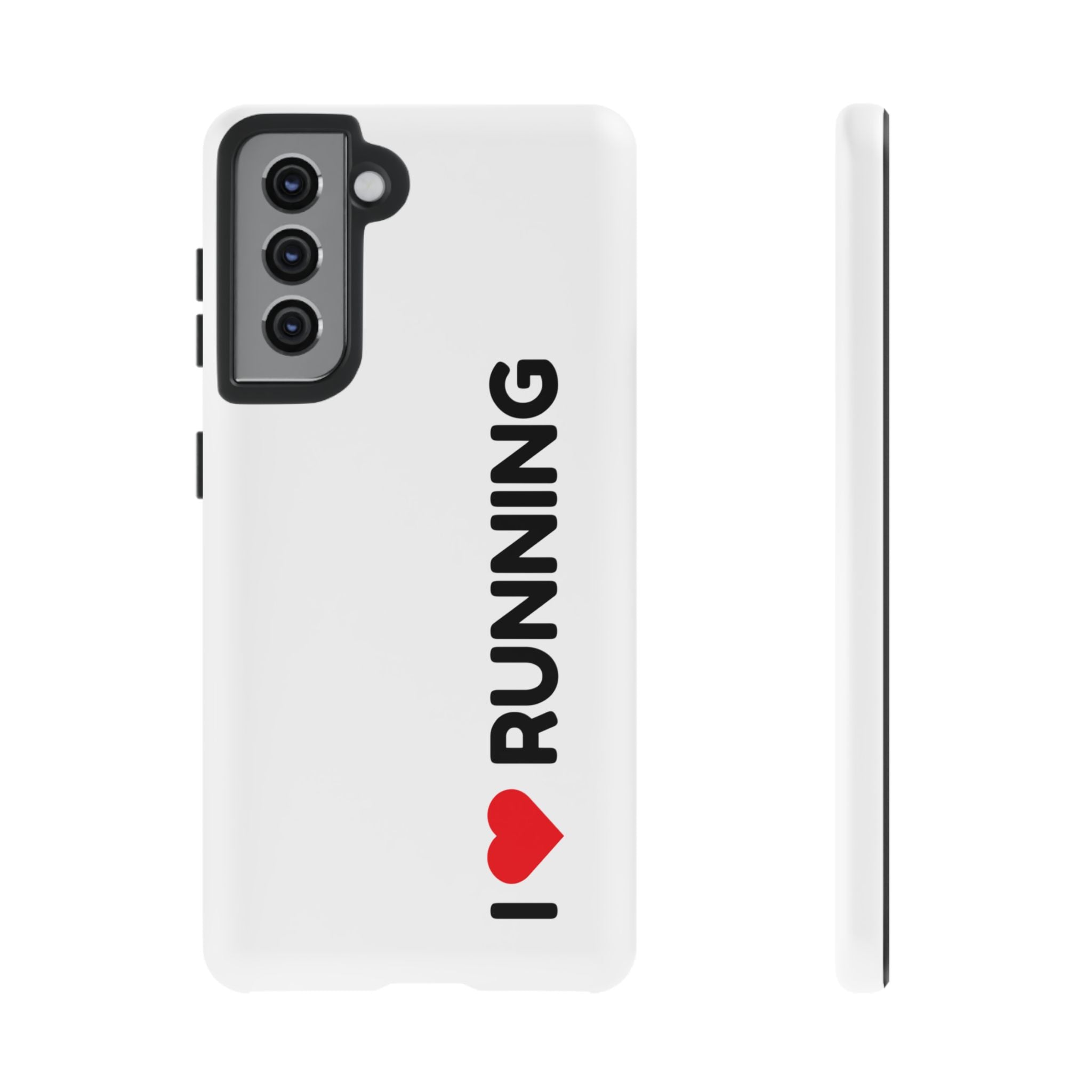 Phone Case — I Love Running Protective Slim Case for Runners