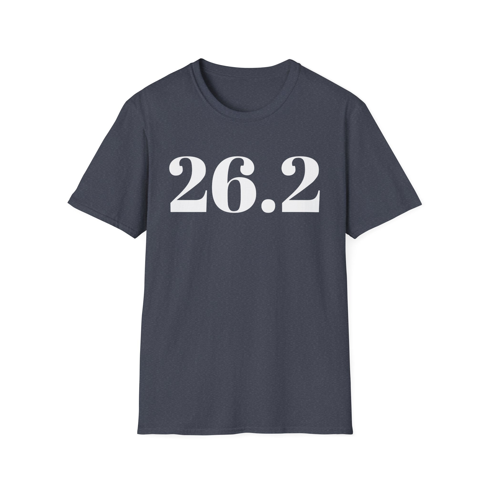 26.2 Marathon Soft Style T-Shirt — Bold Race Distance Tee for Runners