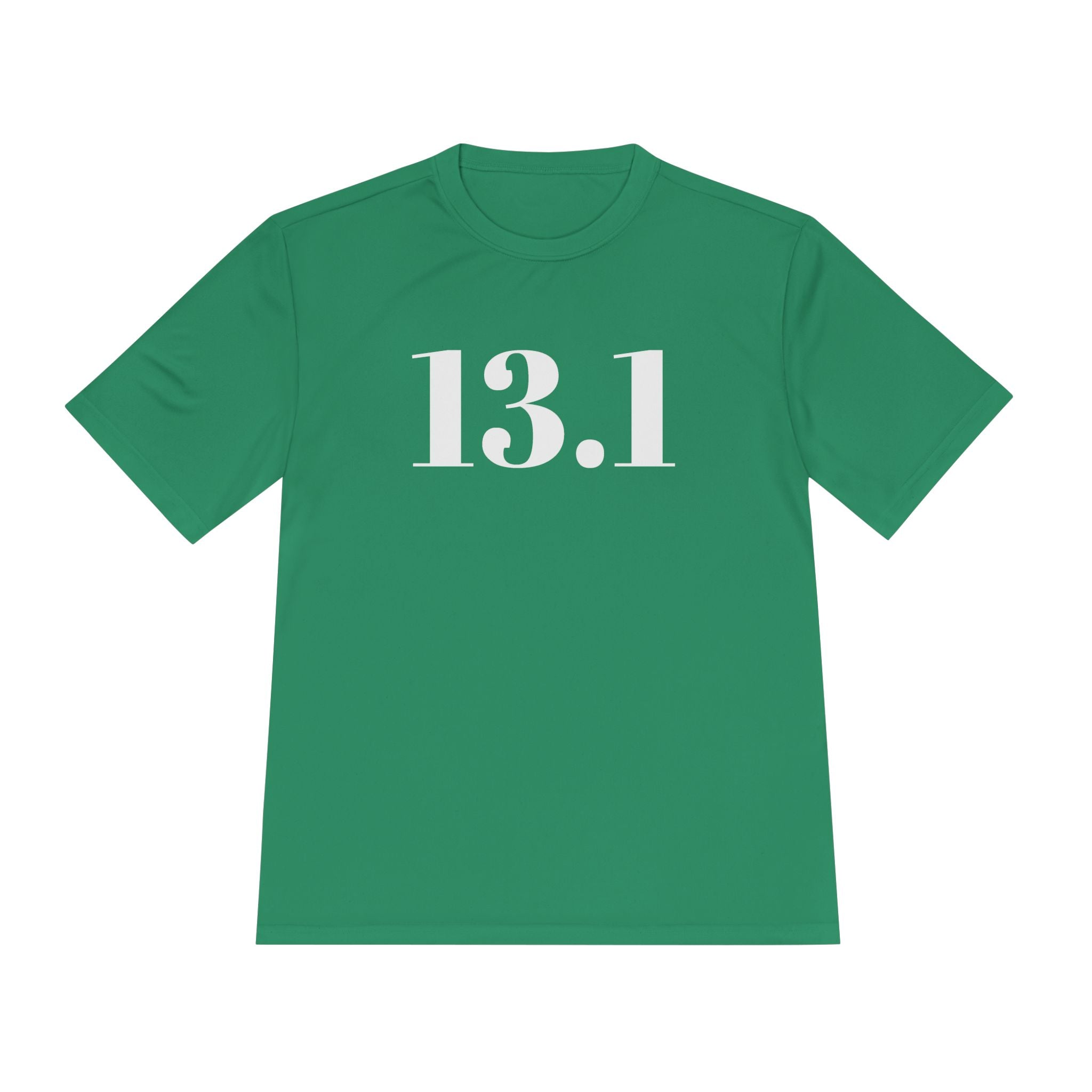 13.1 Half Marathon Running Tee — Moisture - Wicking Race Shirt - Best Run Yet Apparel and Gifts