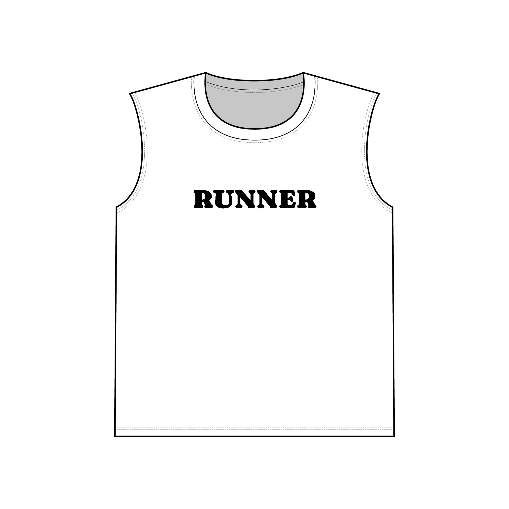 Runner Muscle Tank — Bold Athletic Sleeveless Top for Runners