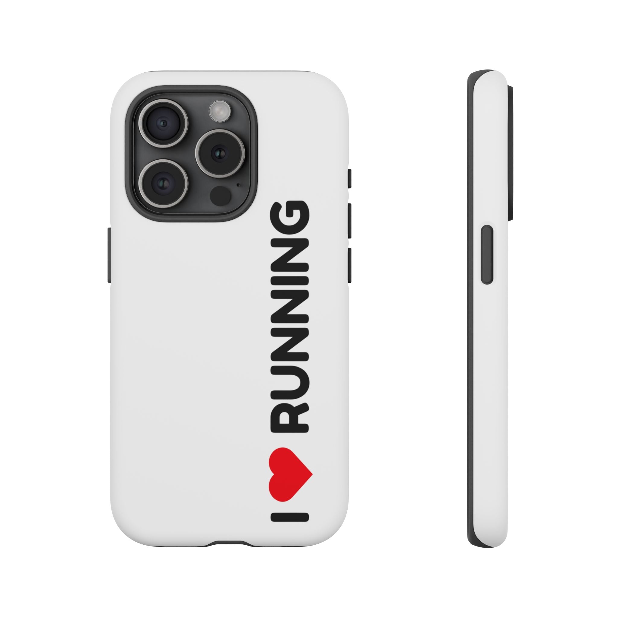 Phone Case — I Love Running Protective Slim Case for Runners