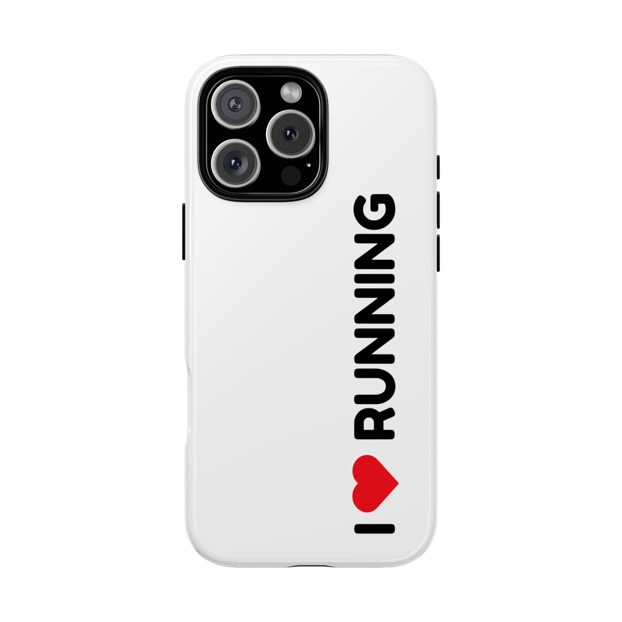 Phone Case — I Love Running Protective Slim Case for Runners