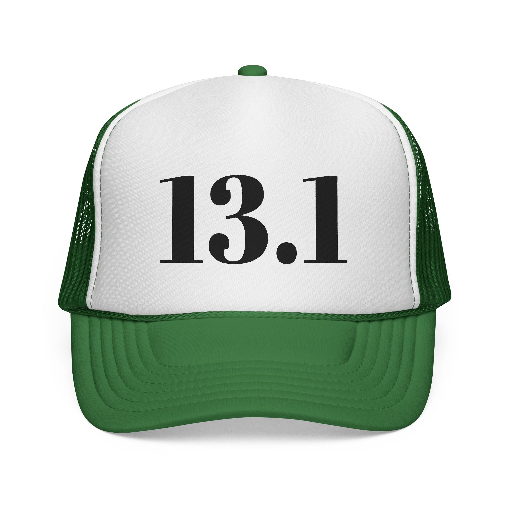 13.1 Half Marathon Trucker Cap — Running Race Finisher Hat - Best Run Yet Apparel and Gifts