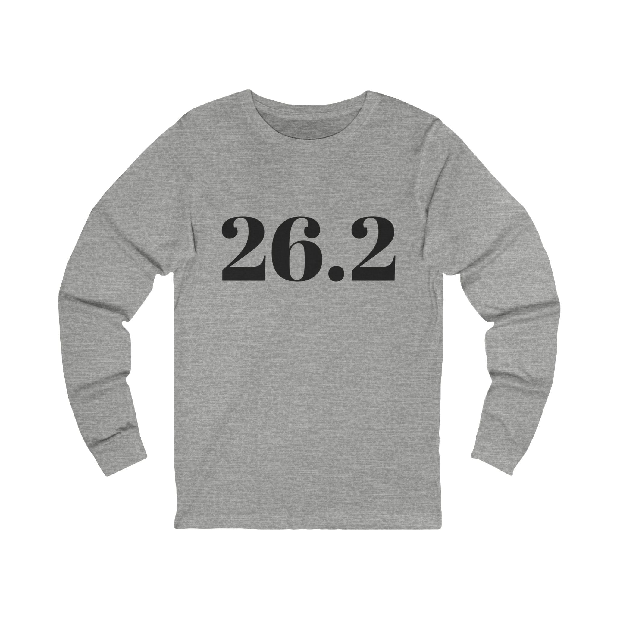 26.2 Marathon Long Sleeve Tee — Runner Race Shirt - Best Run Yet Apparel and Gifts