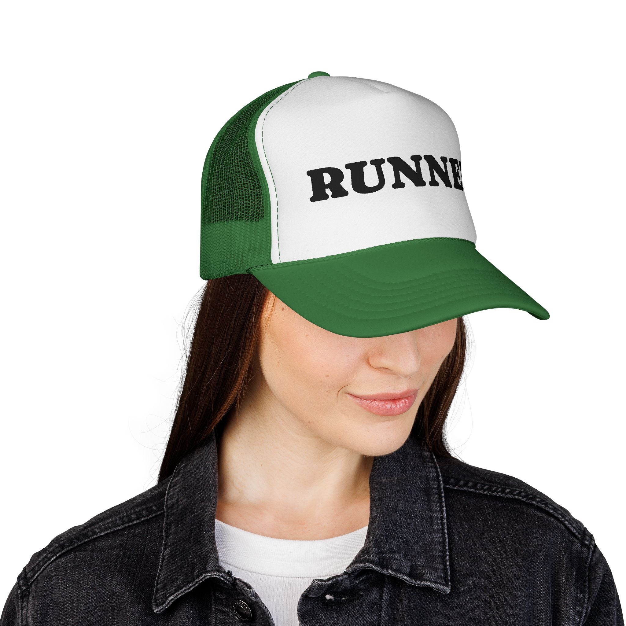 Runner Trucker Cap — Vintage Athletic Mesh Hat for Runners - Best Run Yet Apparel and Gifts