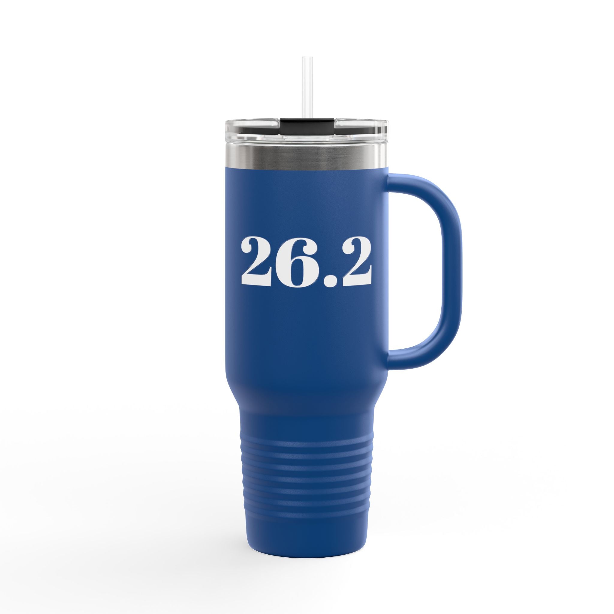 26.2 Marathon Insulated Travel Mug - 40oz Stainless Steel Tumbler - Best Run Yet Apparel and Gifts